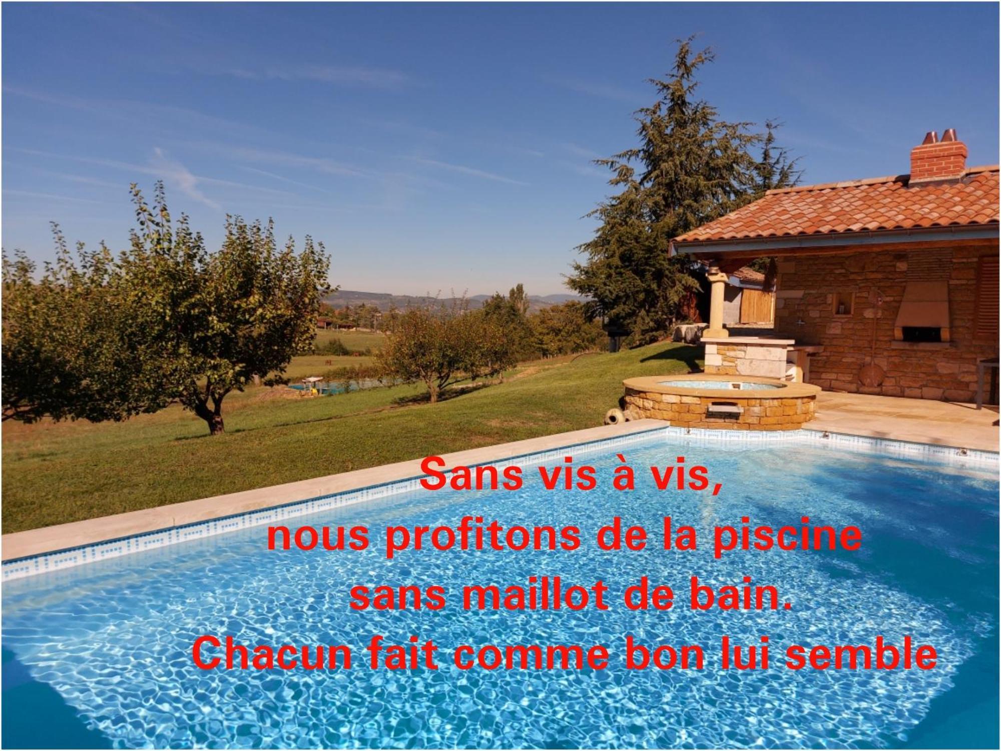Gite Stone & Spa Chasselay Exterior foto