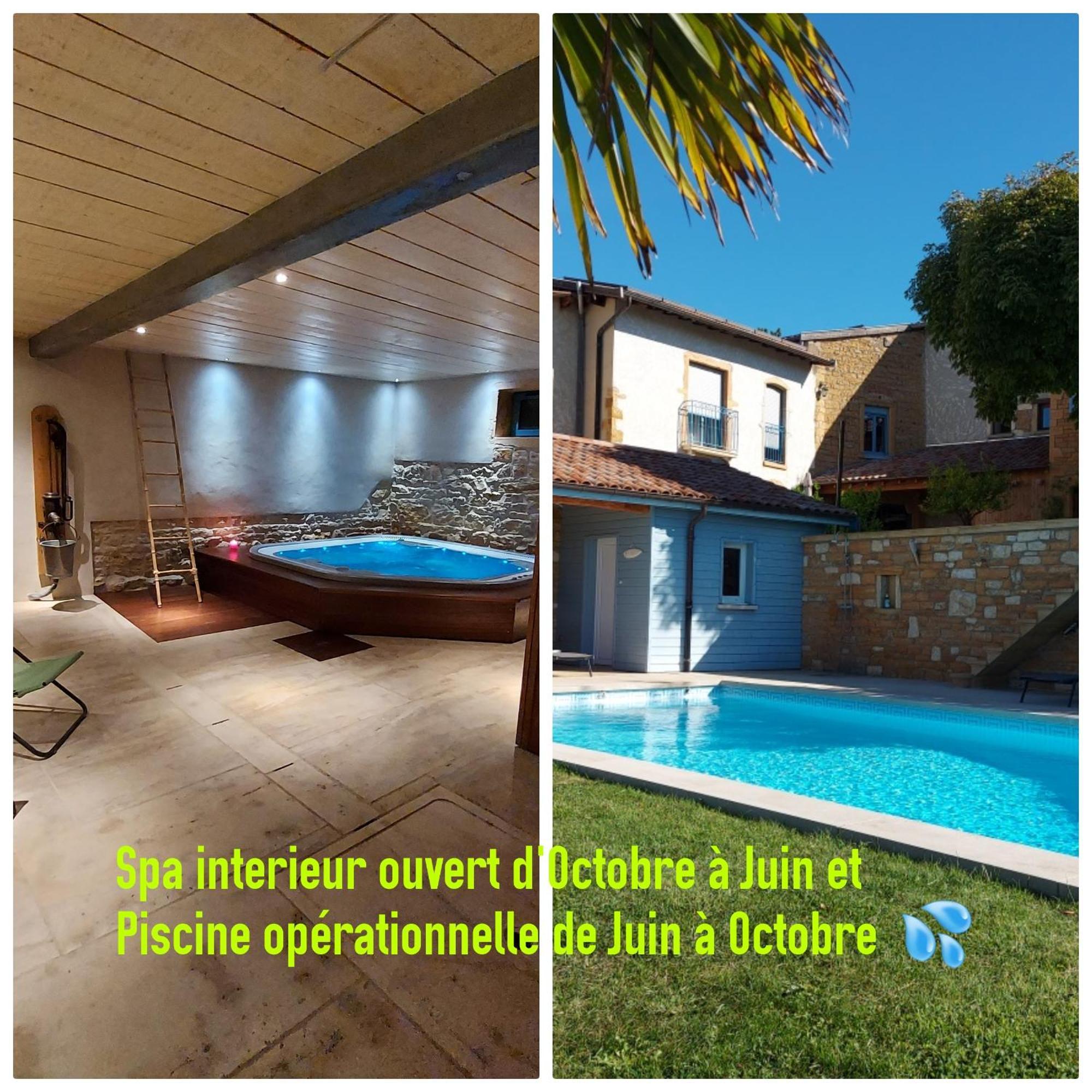Gite Stone & Spa Chasselay Exterior foto